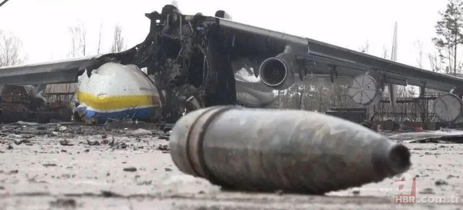 Ukrayna'ya ait dünyanın en büyük uçağı Antonov An-225'in son görüntüsü ortaya çıktı! Rus ordusunun vurduğu iddia edilmişti 7