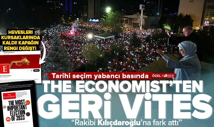 Erdoğan fark attı! Economistten geri vites...