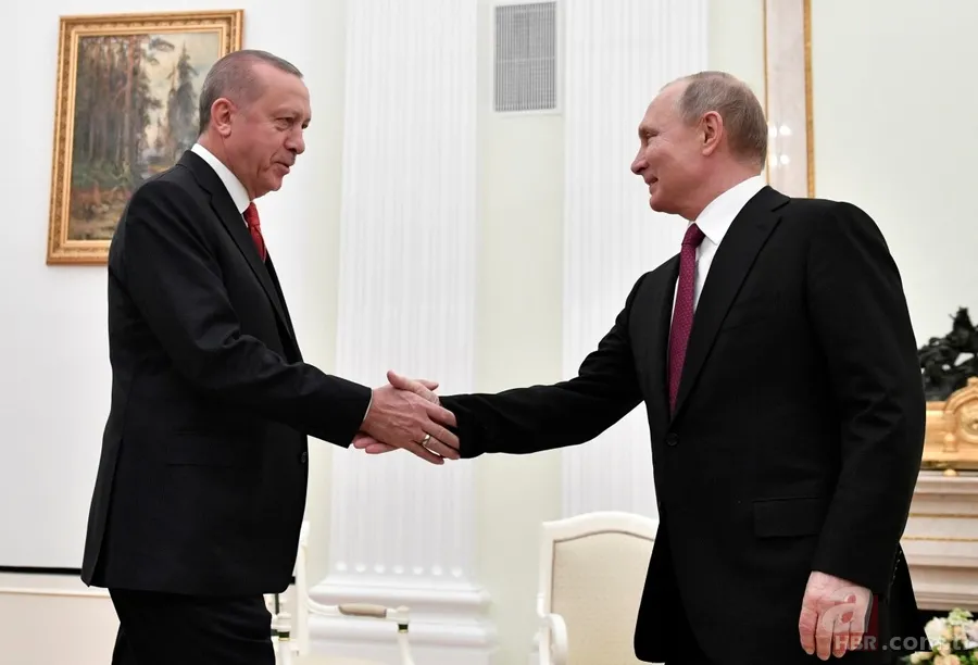 Erdoğan-Putin görüşmesinden ilk fotoğraflar 22