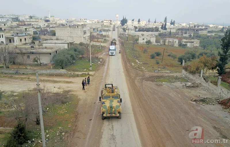 TSK'dan İdlib'e 100'den fazla araçla dev sevkiyat! 7