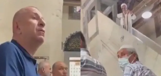 Ümit Özdağ’dan cuma namazında şov: Kameralar kendisine çevrilince imamı hedef aldı