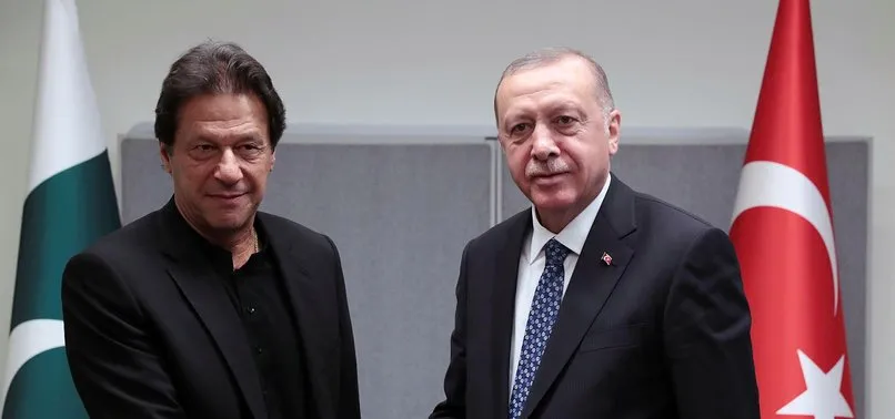 Pakistan Başbakanı İmran Han'dan Başkan Erdoğan'a teşekkür