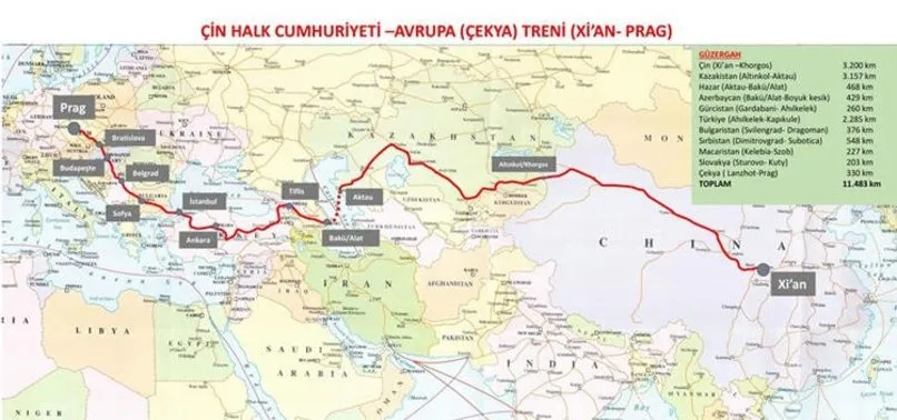Dışişleri Bakanlığı'ndan 'China Railway Express' açıklaması