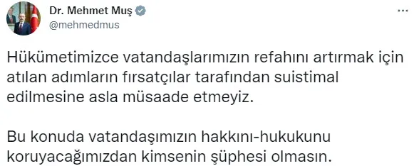Fırsatçı zincir marketler asgari ücretin açıklamasıyla zam yarışına girdi! Vatandaşlar etiketleri ortaya çıkarttı | Bakan Muş’tan net mesaj