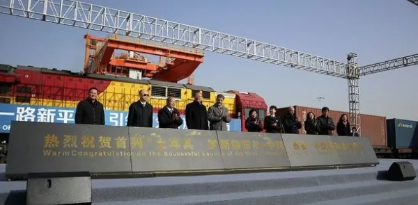 Çin Türkiye’nin ihracat trenini törenle karşıladı