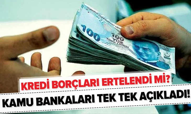 konut kredi borcu ertelendi mi