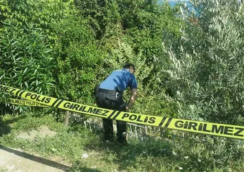 Bahçesinde ölü bulundu