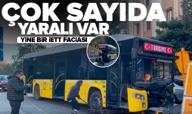 Son dakika | İstanbul Bayrampaşa’da İETT faciası! Otomobille çarpıştı! Çok sayıda yaralı var