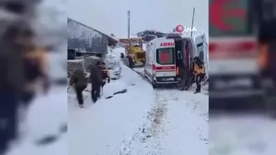 Sinop’ta hasta kurtarma operasyonu