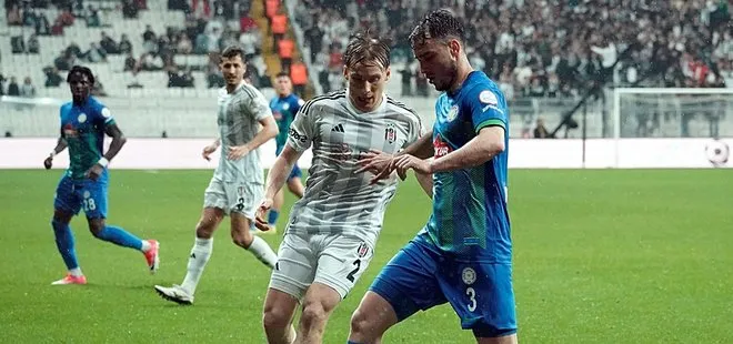 Beşiktaş son dakikada bulduğu golle güldü!