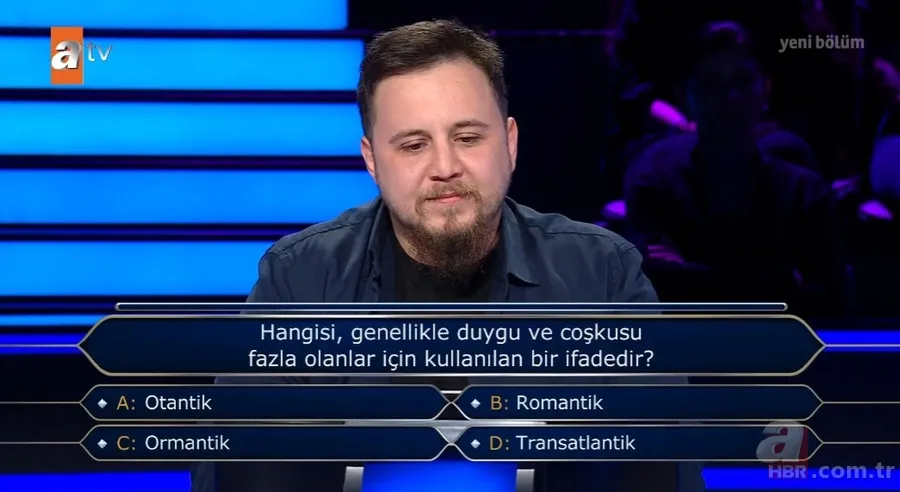 Milyoner'de 500 bin TL'lik soru ekrana kilitledi! Yaptığı ters köşeyle büyük riske girdi 9