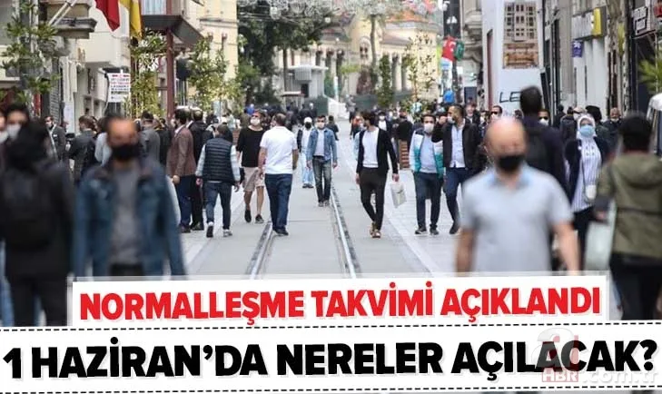 Normalleşme takvimi açıklandı! 1 Haziran'da nereler açılacak? Spor salonları, sürücü kursları, kütüphaneler... 1