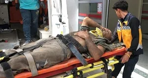 İnşaatta iskele faciası: 1’i ağır 3 yaralı