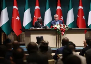 Başkan Erdoğan'dan Külliye'de Tinubu onuruna yemek