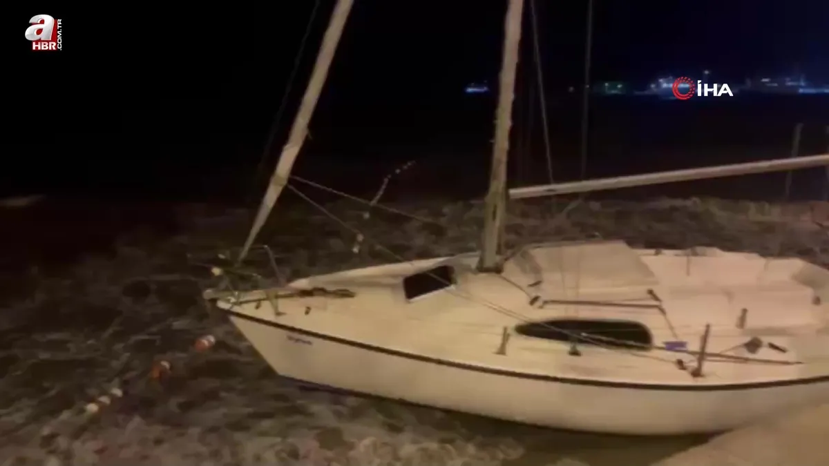 Lodos Erdek ilçesinde etkili oldu