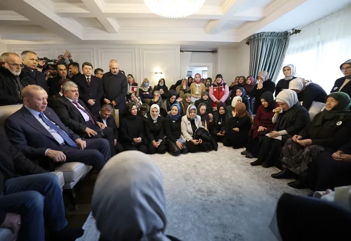 Başkan Erdoğan Gültekin ailesinin cenaze namazına katıldı: Canımız yüreğimiz yandı - 1