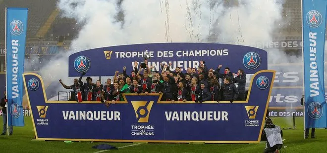 PSG Fransa Süper Kupası’nı kazandı