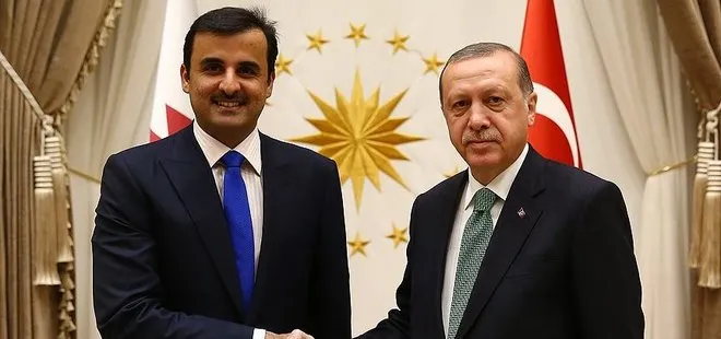 Katar Emiri Al Sani’den Başkan Erdoğan’a Cumhuriyet Bayramı tebriği