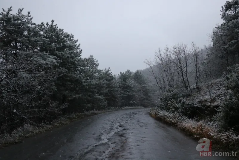 Son Dakika... İstanbul'da beklenen kar yağışı başladı! 7