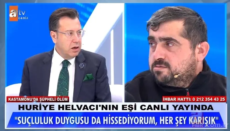 Huriye Helvacı'nın eşi gözyaşlarına boğuldu! Müge Anlı'da şoke eden iddia... 10