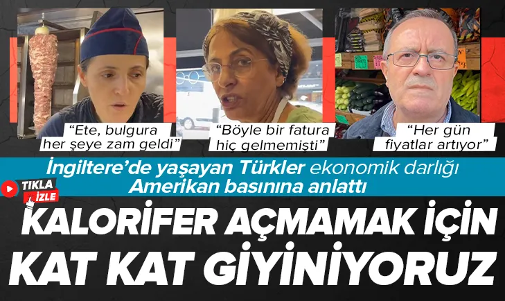 İngiltere’deki Türkler artan fiyatlardan şikayetçi