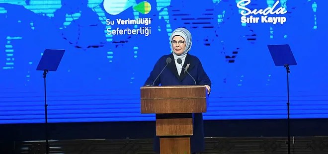 Emine Erdoğan’dan ’Su vatandır’ mesajı! Geleceğimize sahip çıkalım