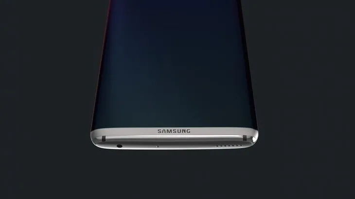 Çift kavisli “Samsung Galaxy 8” konsepti