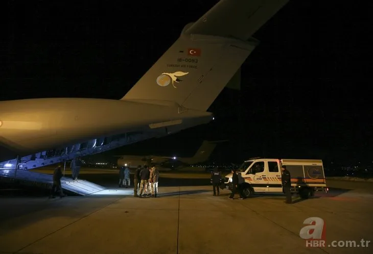 Son dakika: Deprem yardımları askeri kargo uçaklarıyla bölgeye gönderiliyor