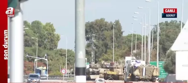 A Haber çatışma bölgesinde | Gazze sınırı karıştı! Ölüm konvoyu yer değiştiriyor