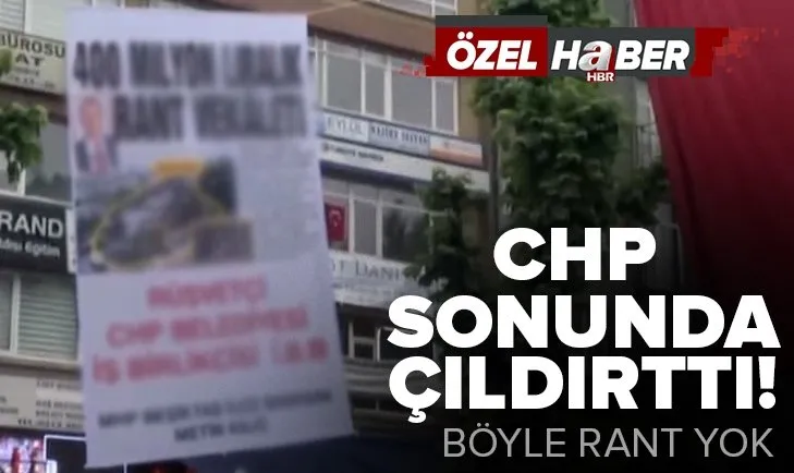 CHP’li Beşiktaş Belediyesi’nde skandal! 400 milyon liralık rant oyunu