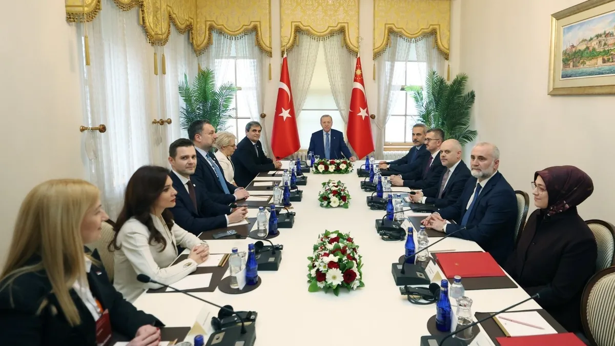 Başkan Erdoğan İstanbul'da Balkan Barış Platformu üyeleriyle görüştü! İşte ele alınan konular...