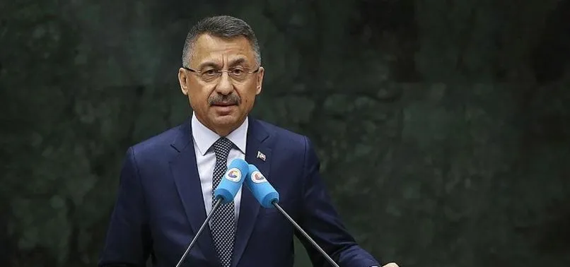 Fuat Oktay: PKK'nın siyasi uzantılarıyla saf tutanlara karşı şehit yakınlarımızın yanında olacağız