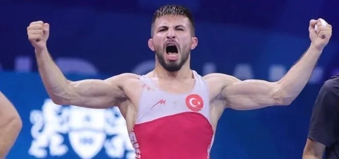 Avrupa Güreş Şampiyonası’nda serbest stil 57 kiloda Süleyman Atlı altın madalya kazandı