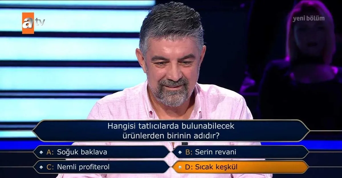 kim milyoner olmak ister de herkesi soke eden an ilk soruda elendi tat kaciran soru