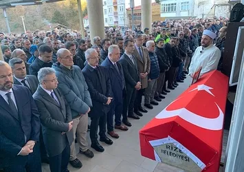 PTT çalışanları son yolculuğuna uğurlandı