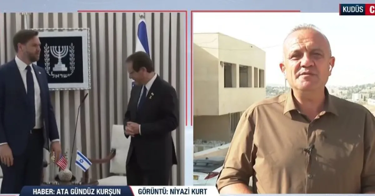 Vance: Batı Şeria Filistin toprağıdır!