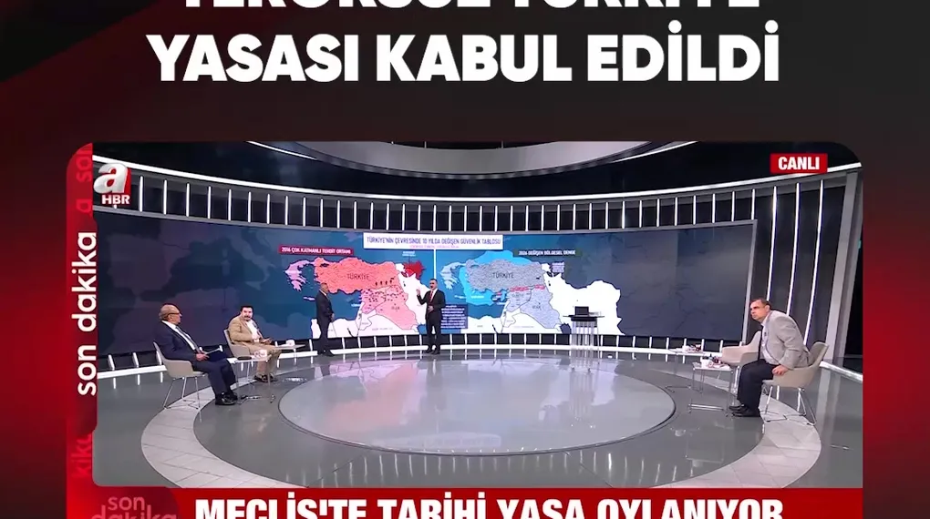TERÖRSÜZ TÜRKİYE YASASI KABUL EDİLDİ