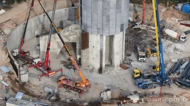 Çamlıca Kulesi'nde geri sayım başladı! Son parçaları yerleştiriliyor... 7