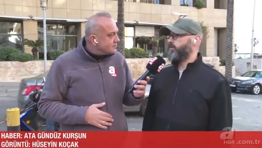 A Haber ekibi ölümden döndü! Beyrut'ta dehşet dolu anlar | Otelden görüntüler ortaya çıktı 5