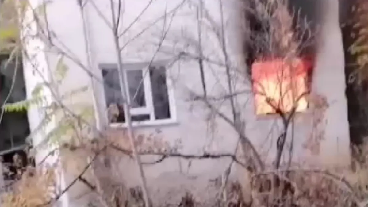 Amasya'da 2 katlı binada yangın! Alevler kontrol altına alındı