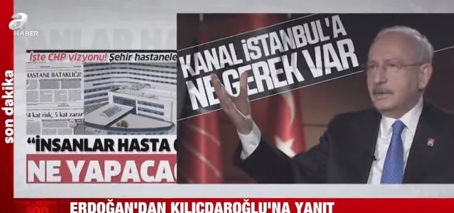 Yatırım düşmanı CHP! Başkan Erdoğan video klip ile CHP rezaletini gözler önüne serdi