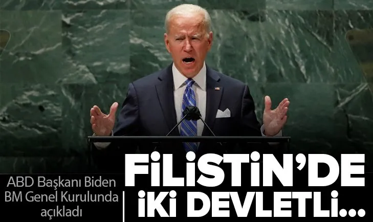 Son dakika | ABD Başkanı Biden’dan BM Genel Kurulu’nda Filistin açıklaması