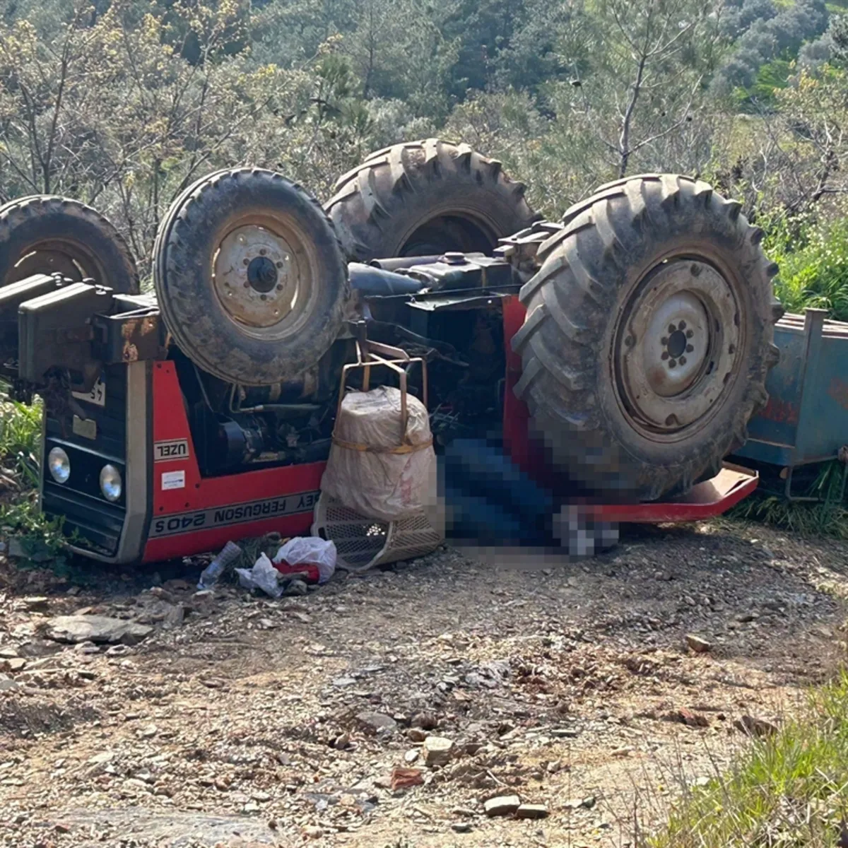 Manisa'da traktör faciası: Bir aile yok oldu