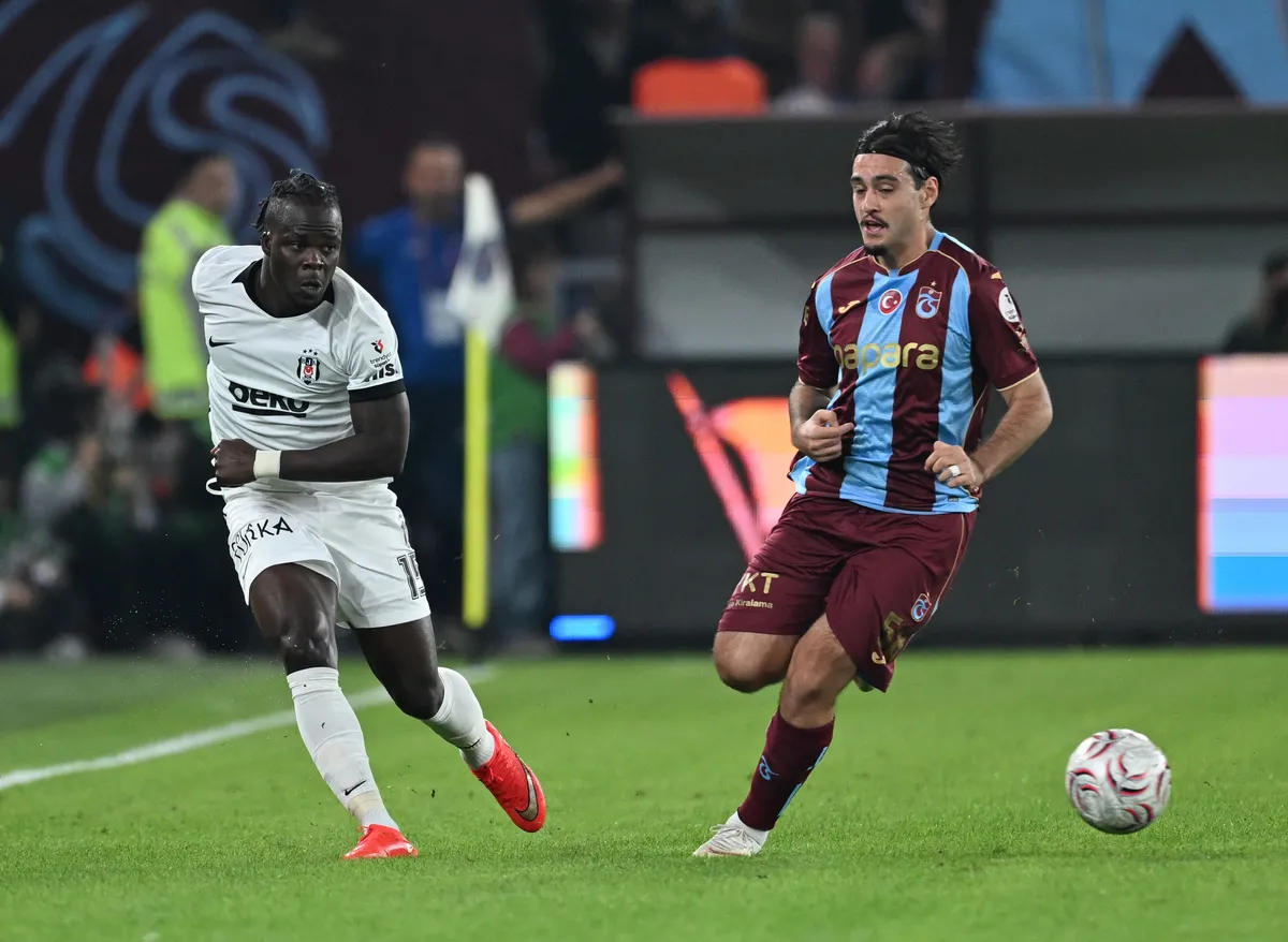 Trabzonspor-Beşiktaş maçı (AA)