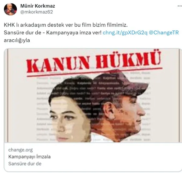 Kültür ve Turizm Bakanlığı Altın Portakal Film Festivali’nden çekildi! FETÖ propagandasına tepki...
