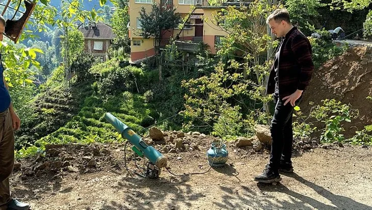 Patlama sesi köylülerin ödünü koparıyor! Rize’de kovanlara dadanan ayılara ilginç önlem