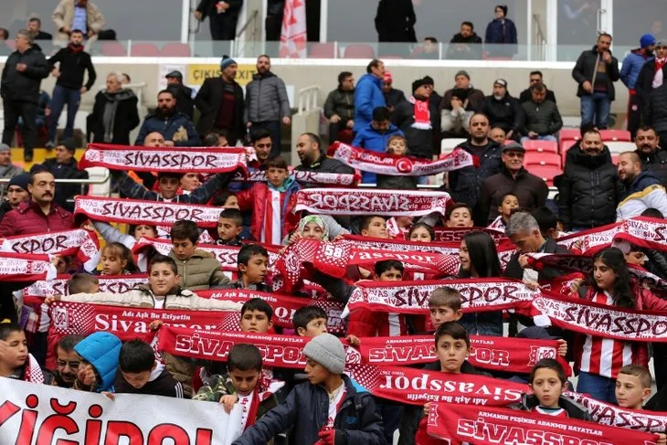 Sivasspor - Çaykur Rizespor maçından görüntüler