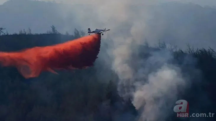 Marmaris’teki orman yangını kontrol altında: Soğutma çalışmaları sürüyor! 4 bin 500 hektar kül oldu