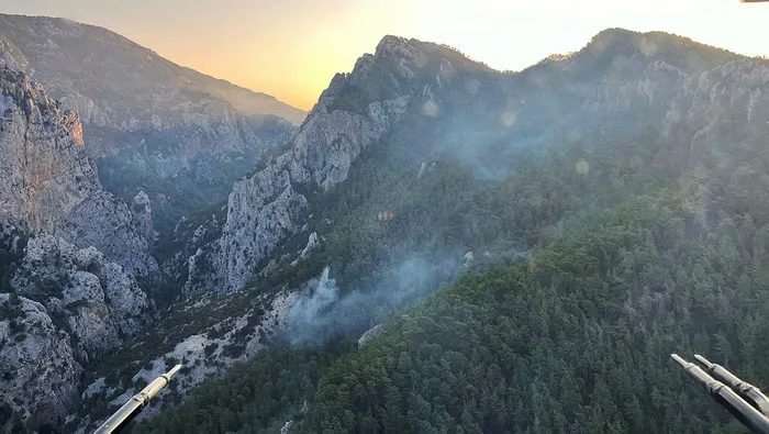 Muğla'da çıkan orman yangını kontrol altına alındı - 1
