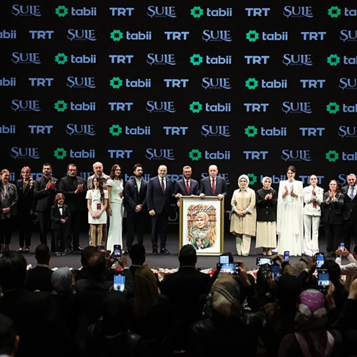 Başkan Erdoğan 'Şule Senin Hikayen' dizisi gala programına katıldı